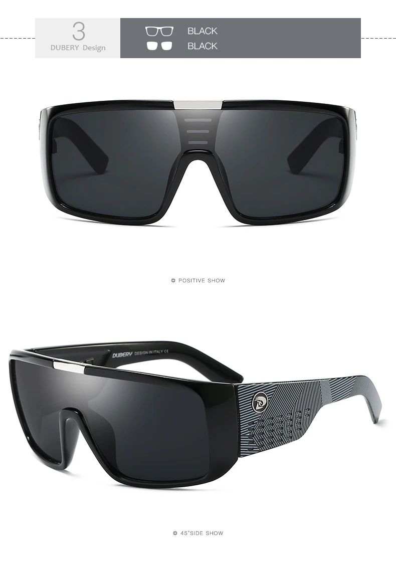 DUBERY-Lunettes de soleil rétro colorées pour hommes, lunettes de soleil pour hommes, marque de mode, miroir de luxe, respirantes, UV400