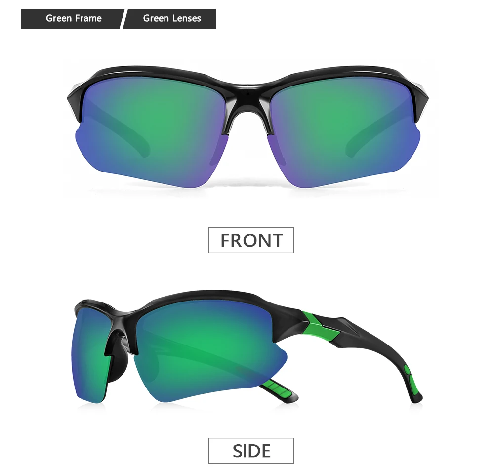 AOFLY-Lunettes de soleil de sport de plein air pour hommes, lunettes de soleil vintage pour hommes, lunettes UV400, conduite, cyclisme, escalade, ski, pêche