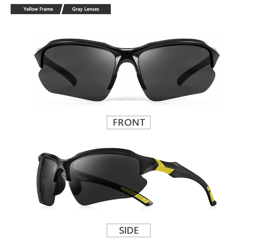 AOFLY-Lunettes de soleil de sport de plein air pour hommes, lunettes de soleil vintage pour hommes, lunettes UV400, conduite, cyclisme, escalade, ski, pêche