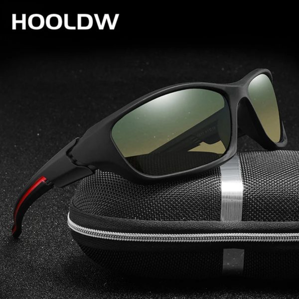 WarBlade nouveaux hommes lunettes de Vision nocturne polarisées lunettes de soleil photochromiques conduite jour nuit lunettes Anti-éblouissement lunettes de soleil