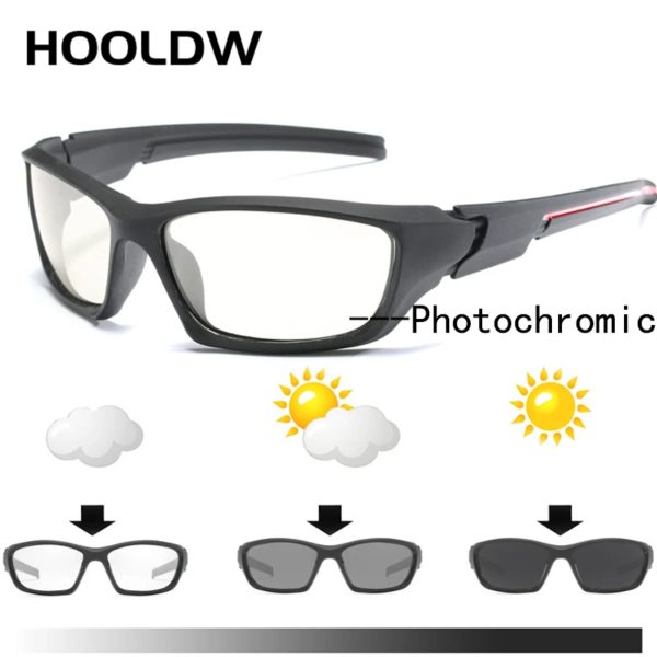 WarBlade nouveaux hommes lunettes de Vision nocturne polarisées lunettes de soleil photochromiques conduite jour nuit lunettes Anti-éblouissement lunettes de soleil – Image 2