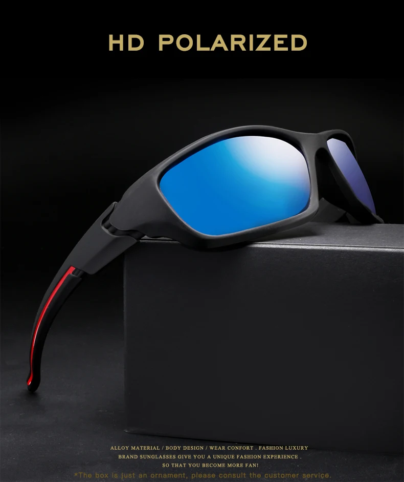 WarBlade nouveaux hommes lunettes de Vision nocturne polarisées lunettes de soleil photochromiques conduite jour nuit lunettes Anti-éblouissement lunettes de soleil