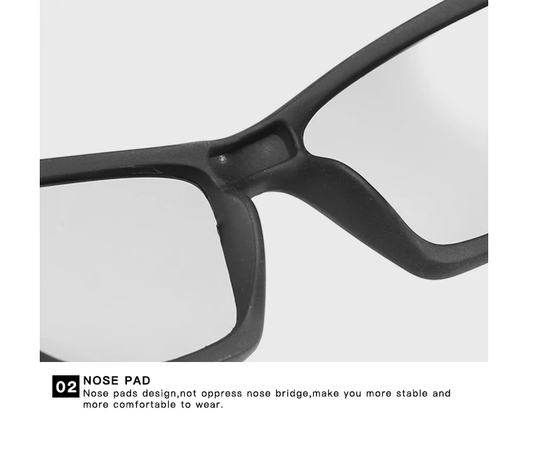 WarBlade nouveaux hommes lunettes de Vision nocturne polarisées lunettes de soleil photochromiques conduite jour nuit lunettes Anti-éblouissement lunettes de soleil