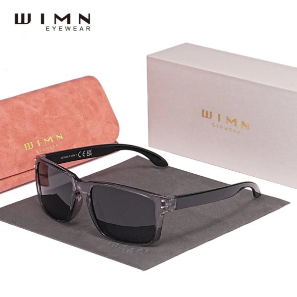WIMN-Lunettes de soleil polarisées classiques pour hommes et femmes, verres miroir antireflet, lunettes de sport de plein air – Image 2