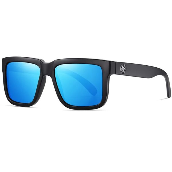 Lunettes de soleil carrées conjointes pour hommes et femmes, lunettes de sport de plein air, film véritable, lunettes de vague de chaleur, transfrontalier, meilleure vente, haute qualité, HW02 – Image 2