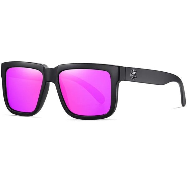 Lunettes de soleil carrées conjointes pour hommes et femmes, lunettes de sport de plein air, film véritable, lunettes de vague de chaleur, transfrontalier, meilleure vente, haute qualité, HW02 – Image 5