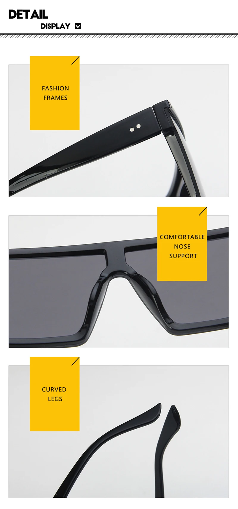 Lunettes de soleil anti-absorbe ouissement pour conducteurs de vision nocturne pour hommes et femmes, accessoire intérieur, engrenages de protection, lunettes de conduite automobile