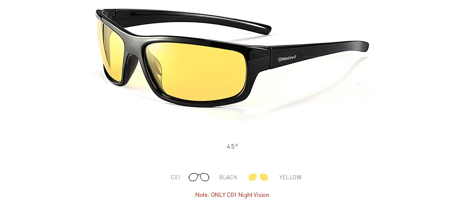 Lunettes de soleil vintage polarisées pour hommes, lunettes de conduite multi-documents, lunettes de soleil de sport pour hommes, vision de jour et de nuit, lunettes de conducteur