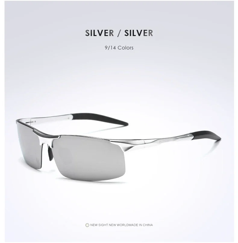 AOrepository-Lunettes de soleil polarisées de conduite pour hommes, lunettes de soleil de sport, lunettes de pilote rétro, cadre en aluminium et magnésium, UV400, antireflet AOrepository-Lunettes de soleil polarisées de conduite pour hommes, lunettes de soleil de sport, lunettes de pilote rétro, cadre en aluminium et magnésium, UV400, antireflet
