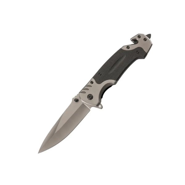 Couteau pliant polyvalent en acier inoxydable, extérieur, camping, poche de défense portable, DulSurvival – Image 2