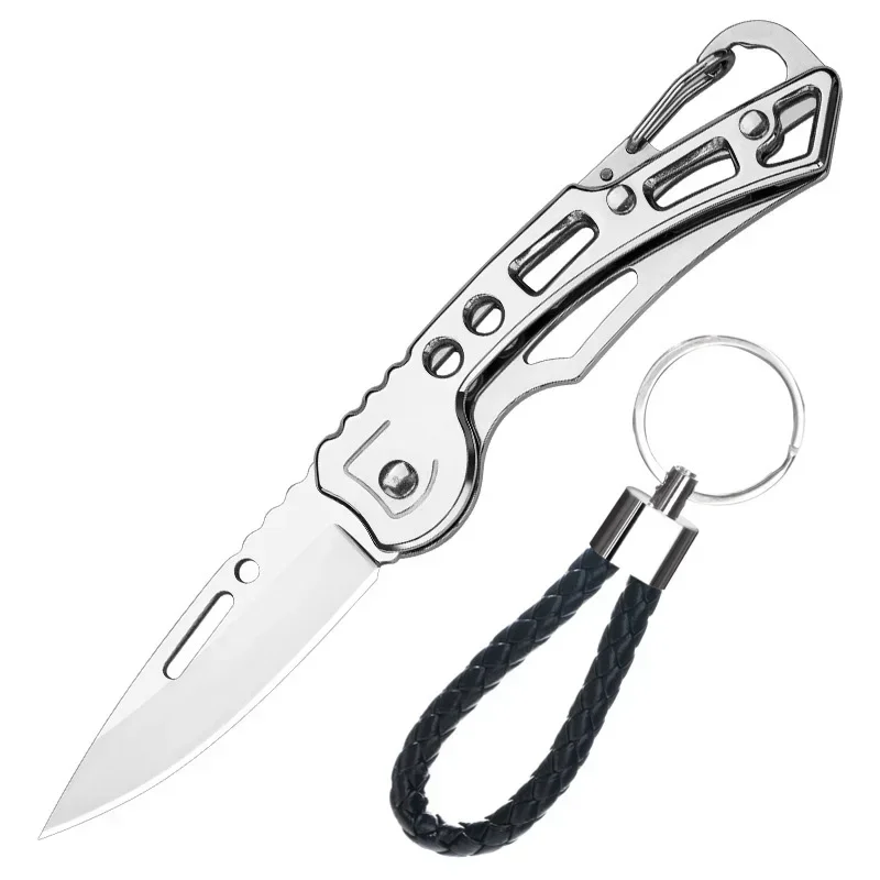 Couteau Pliant de Poche en Acier Inoxydable, Portable, Opaque, Multitool, Camping en Plein Air, Survie, DulKnife, Ouvre-Bouteille, Porte-clés