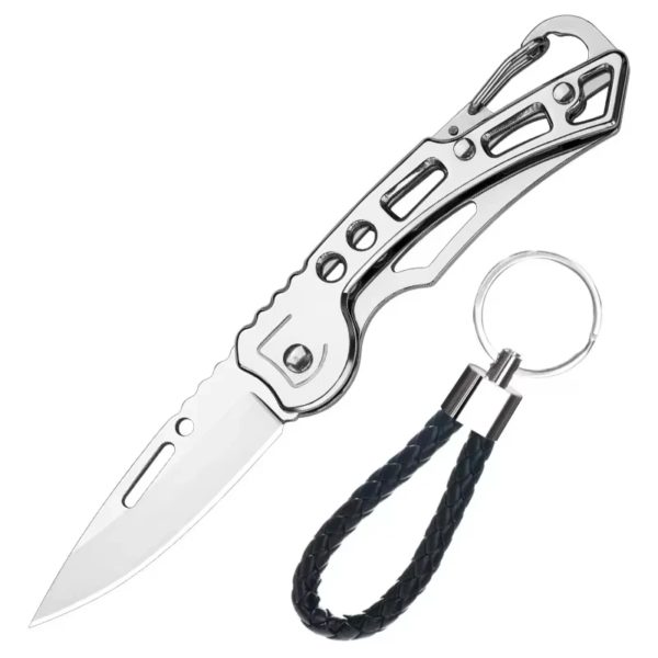 Couteau Pliant de Poche en Acier Inoxydable, Portable, Opaque, Multitool, Camping en Plein Air, Survie, DulKnife, Ouvre-Bouteille, Porte-clés – Image 5