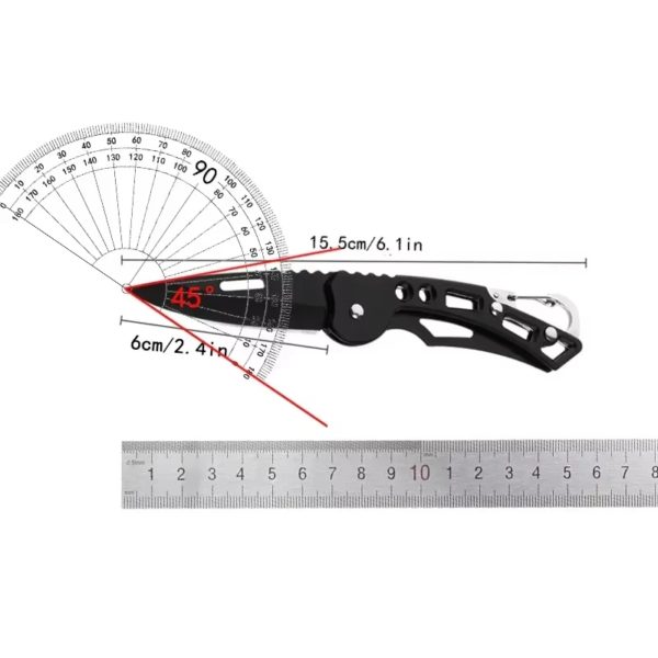 Couteau Pliant de Poche en Acier Inoxydable, Portable, Opaque, Multitool, Camping en Plein Air, Survie, DulKnife, Ouvre-Bouteille, Porte-clés – Image 4