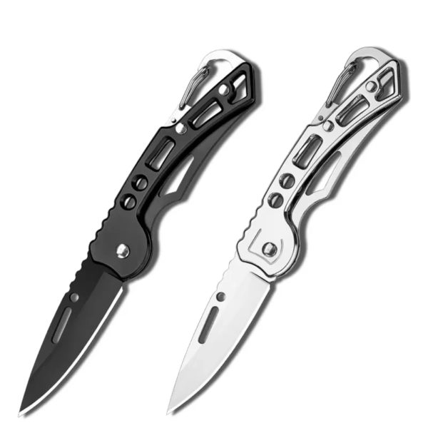 Couteau Pliant de Poche en Acier Inoxydable, Portable, Opaque, Multitool, Camping en Plein Air, Survie, DulKnife, Ouvre-Bouteille, Porte-clés – Image 2