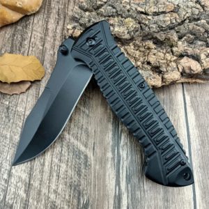 Couteau pliant DulPocket de haute qualité, lame 5Cr13Mov, manche en alliage d'aluminium, EDC, chasse en plein air, camping, outil de survie opaque