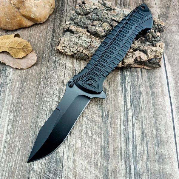 Couteau pliant DulPocket de haute qualité, lame 5Cr13Mov, manche en alliage d'aluminium, EDC, chasse en plein air, camping, outil de survie opaque – Image 5