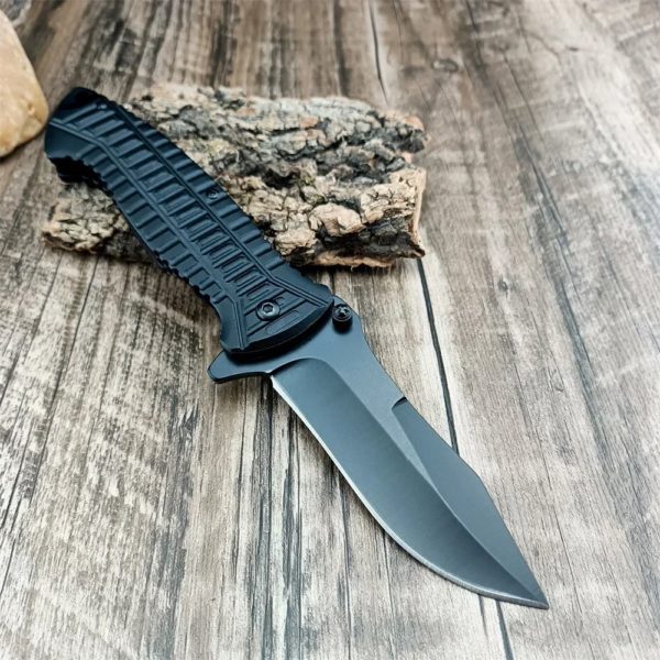 Couteau pliant DulPocket de haute qualité, lame 5Cr13Mov, manche en alliage d'aluminium, EDC, chasse en plein air, camping, outil de survie opaque – Image 2