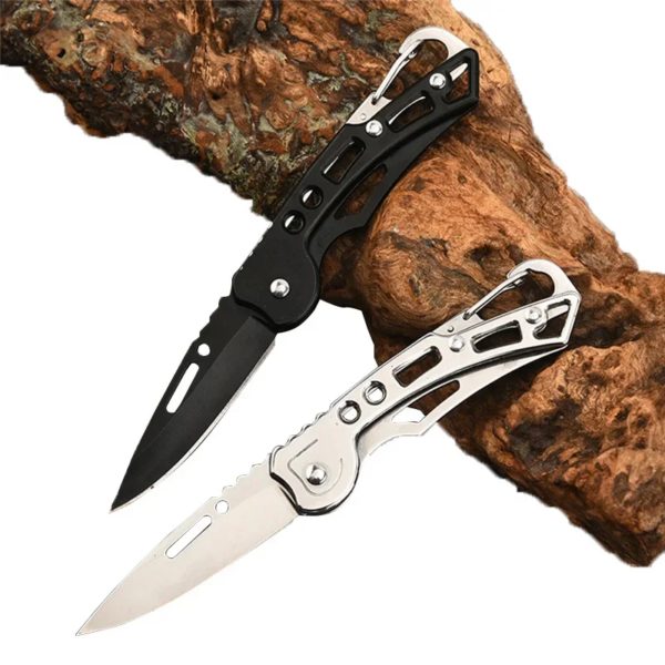 Petits couteaux de poche pliants en acier inoxydable, outils à main militaires, multi-outils Dulupaque, chasse et pêche, survie, nouveau