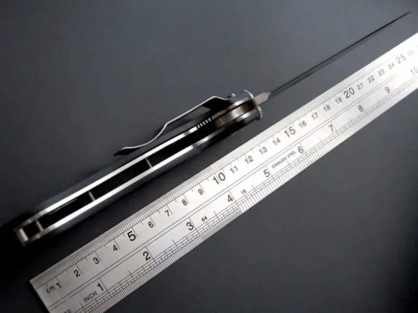 R1 DulFolding Couteau de poche en acier à lame AUS-8 Manche G10 Outil extérieur EDC Couteau de survie de camping de haute qualité – Image 5