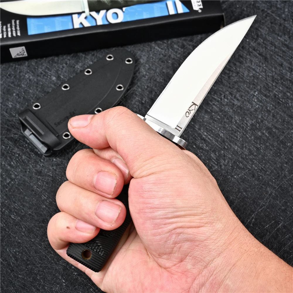 EDC Mini couteau de Combat de samouraï, tactique militaire d'extérieur, lame fixe, couteaux d'auto-défense, chasse, multi-outil, équipement de survie
