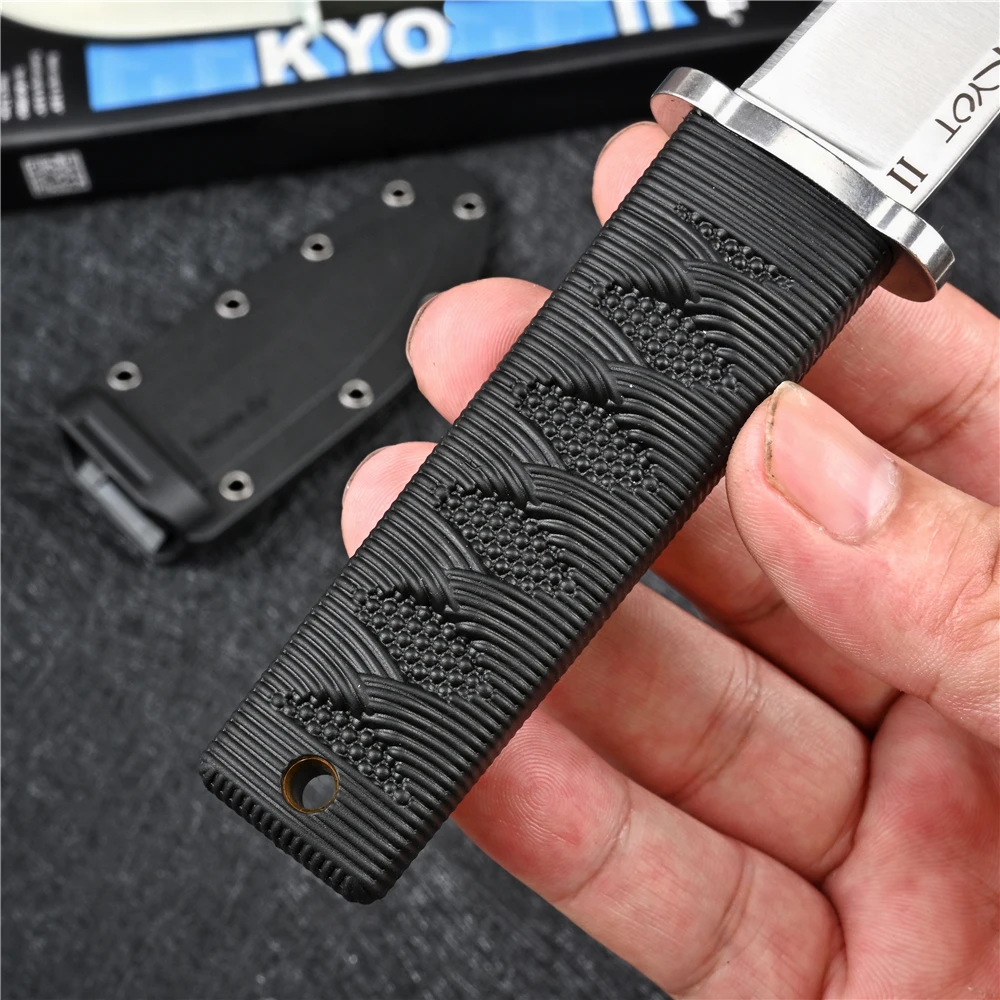EDC Mini couteau de Combat de samouraï, tactique militaire d'extérieur, lame fixe, couteaux d'auto-défense, chasse, multi-outil, équipement de survie