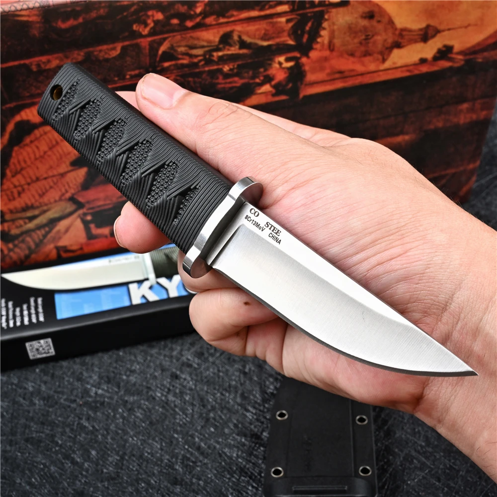 EDC Mini couteau de Combat de samouraï, tactique militaire d'extérieur, lame fixe, couteaux d'auto-défense, chasse, multi-outil, équipement de survie