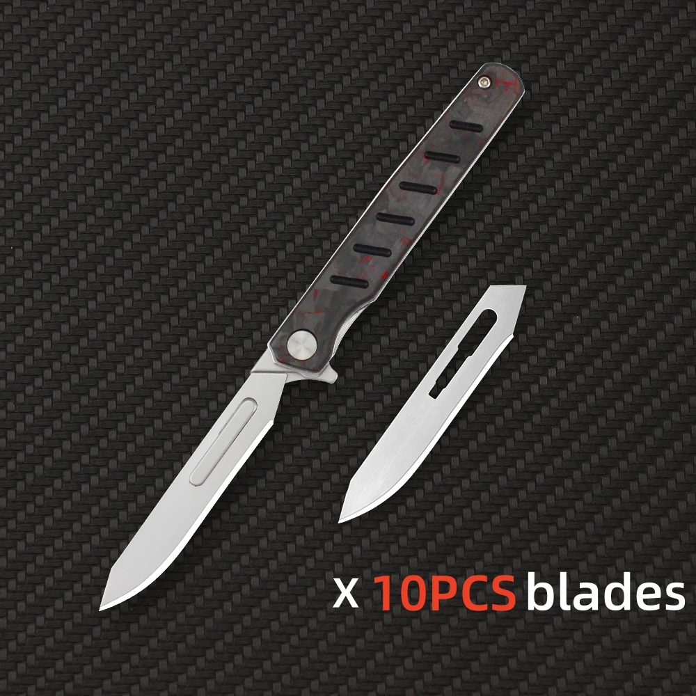 Red carbon fiber 10