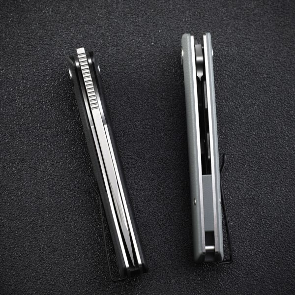 Couteau pliant en acier pour la chasse en plein air, poisson pétrifié, Beluga P01, Jackknife K110, poche à poisson de camping, outil EDC, qualité – Image 5