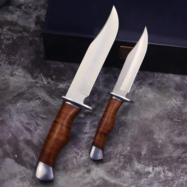 Couteau droit tactique extérieur en acier, couteau de survie de sauvetage dans la jungle, couteau de randonnée EDC, États-Unis, 5CR18MOV – Image 2