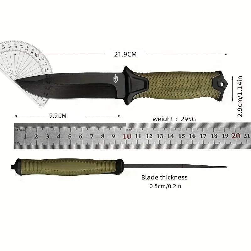 GB 1500 Couteau à lame pour partenaires militaires en plein air, 12C27, FRN FiViolet, couvercle, poignée, chasse, survie, outils Dulskip opaque GB 1500 Couteau à lame pour partenaires militaires en plein air, 12C27, FRN FiViolet, couvercle, poignée, chasse, survie, outils Dulskip opaque