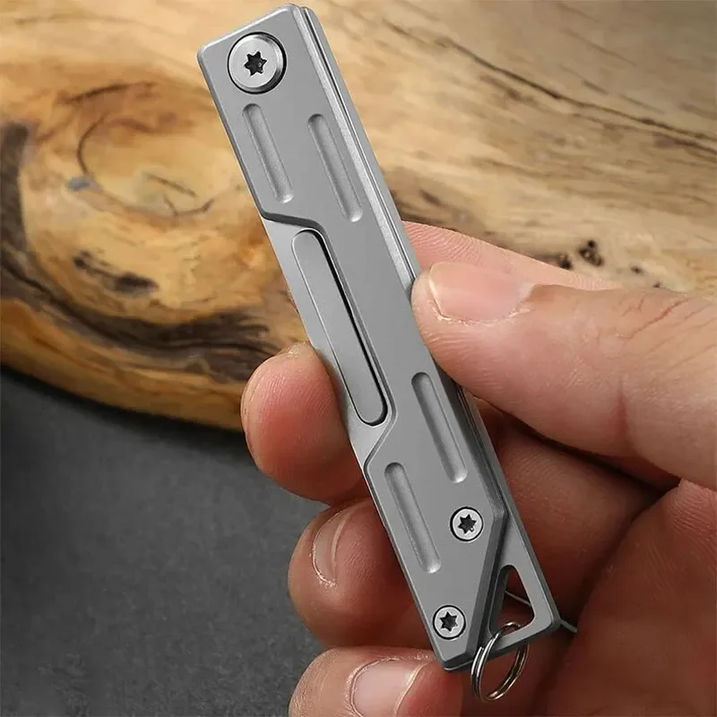 Couteau pliant médical en acier inoxydable, scalpel pliant, couteau de poche de déballage extérieur EDC, machines de resubdivision, 10 pièces