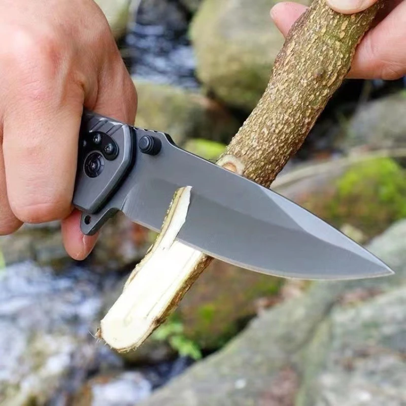 Couteau de poche pliable tactique pour hommes, couteaux de chasseur de survie d'autodéfense, nouveau multi-outil EDC, arme de chasse, camping en plein air