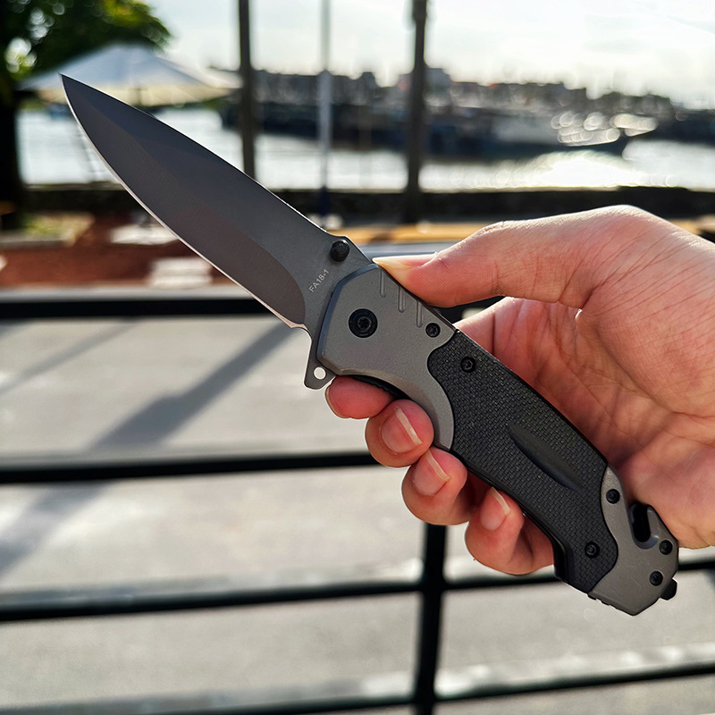 Couteau de poche pliable tactique pour hommes, couteaux de chasseur de survie d'autodéfense, nouveau multi-outil EDC, arme de chasse, camping en plein air