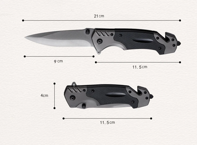 Couteau de poche pliable tactique pour hommes, couteaux de chasseur de survie d'autodéfense, nouveau multi-outil EDC, arme de chasse, camping en plein air