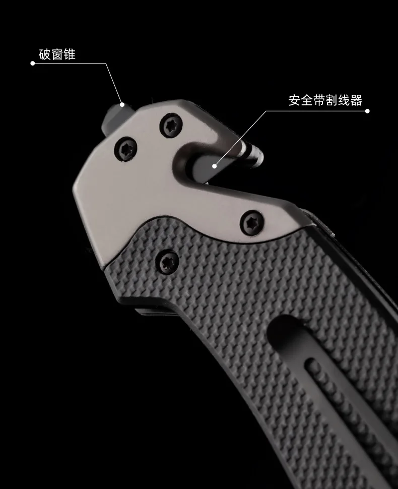 Couteau de poche pliable tactique pour hommes, couteaux de chasseur de survie d'autodéfense, nouveau multi-outil EDC, arme de chasse, camping en plein air