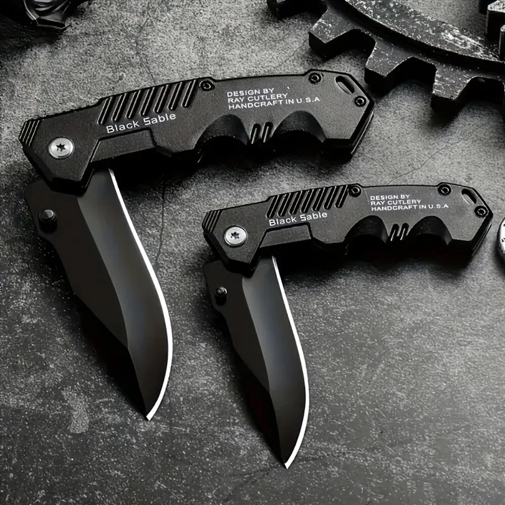 Couteau pliant d'extérieur, haute dureté, bagage à main, autodéfense, camping sur le terrain, survie portable, mini Dulknife