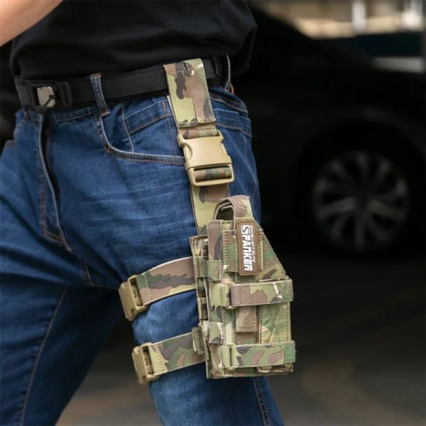 DulStores-Étui pour odorà main réglable, accessoires de chasse en plein air, poudres Mag, Glock 17, 18/19 – Image 6