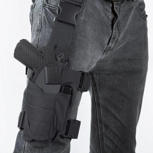 Étui de odorDulgun pour sports de plein air, étui de skip, accessoires de guerre CS, étui de cuisse droite, convient à tous les pistolets, nouveau – Image 4