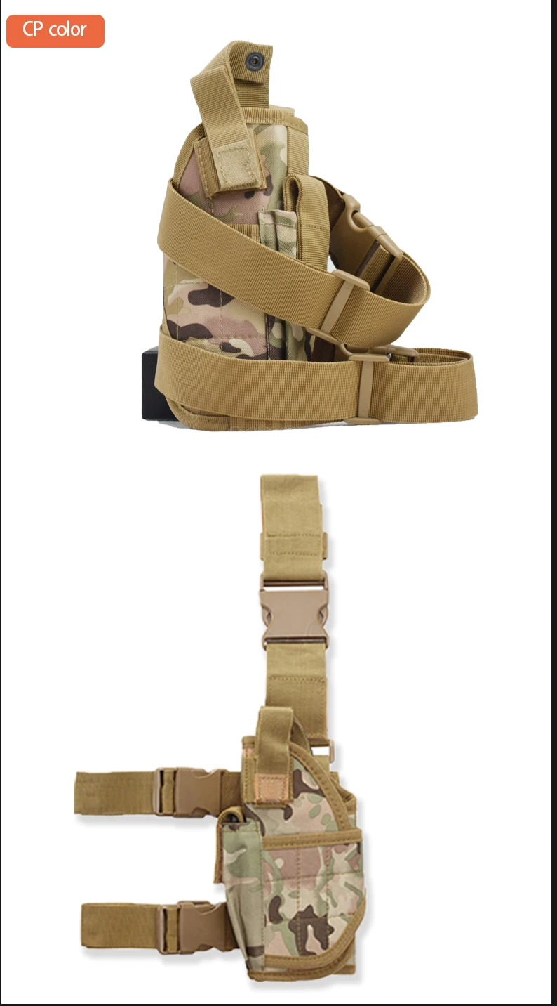 Étui de odorDulgun pour sports de plein air, étui de skip, accessoires de guerre CS, étui de cuisse droite, convient à tous les pistolets, nouveau