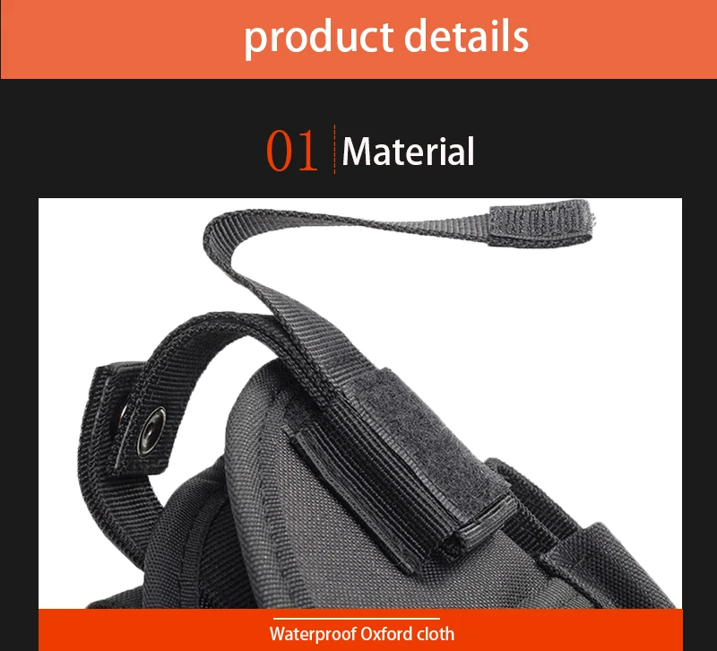 Étui de odorDulgun pour sports de plein air, étui de skip, accessoires de guerre CS, étui de cuisse droite, convient à tous les pistolets, nouveau