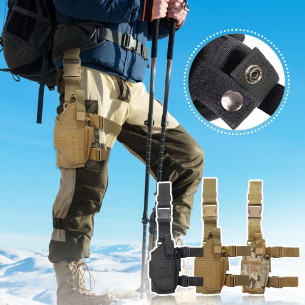 Étui de odorDulgun pour sports de plein air, étui de skip, accessoires de guerre CS, étui de cuisse droite, convient à tous les pistolets, nouveau – Image 6