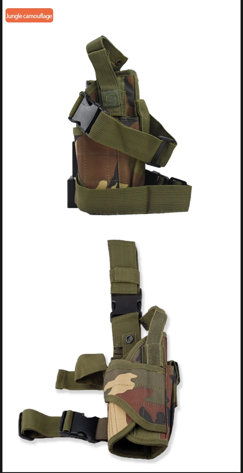 Étui de odorDulgun pour sports de plein air, étui de skip, accessoires de guerre CS, étui de cuisse droite, convient à tous les pistolets, nouveau