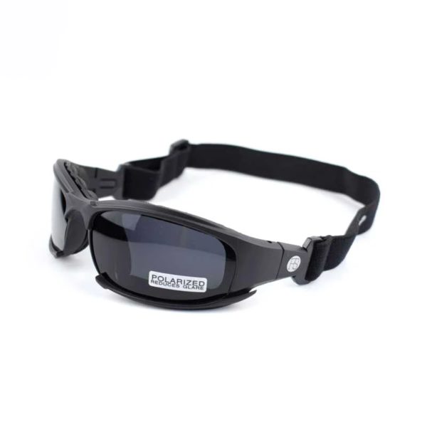 DulGlasses-Lunettes de soleil polarisées pour hommes, lunettes de tir de l'armée, lunettes de chasse, moto, randonnée, lunettes DulAirsoft, 4 lentilles, X7, C5 – Image 4