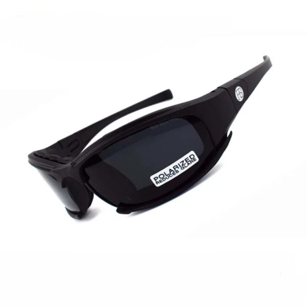 DulGlasses-Lunettes de soleil polarisées pour hommes, lunettes de tir de l'armée, lunettes de chasse, moto, randonnée, lunettes DulAirsoft, 4 lentilles, X7, C5 – Image 3