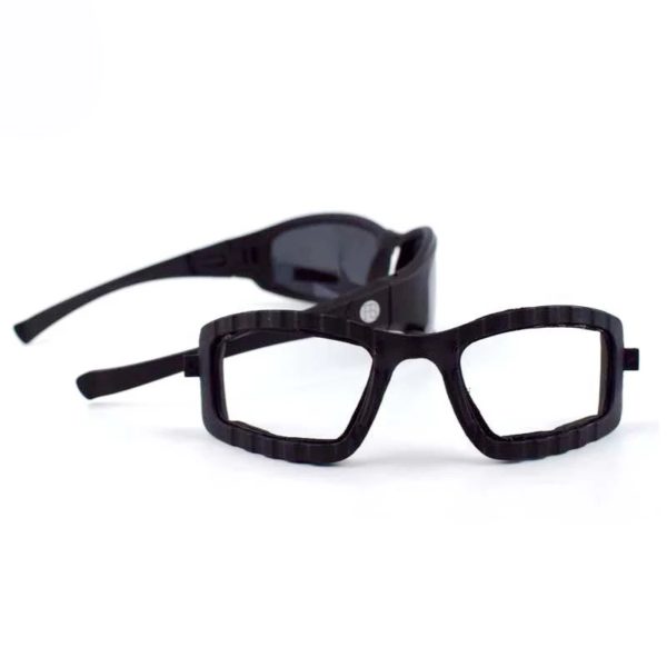 DulGlasses-Lunettes de soleil polarisées pour hommes, lunettes de tir de l'armée, lunettes de chasse, moto, randonnée, lunettes DulAirsoft, 4 lentilles, X7, C5 – Image 5
