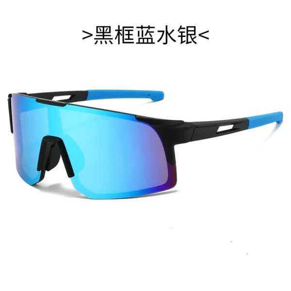 Lunettes de soleil de sports de plein air pour hommes et femmes, coupe-vent, anti-sable, colorées, cyclisme, randonnée, lunettes de soleil – Image 6