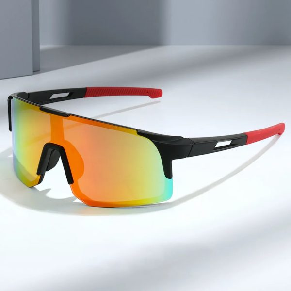 Lunettes de soleil de sports de plein air pour hommes et femmes, coupe-vent, anti-sable, colorées, cyclisme, randonnée, lunettes de soleil