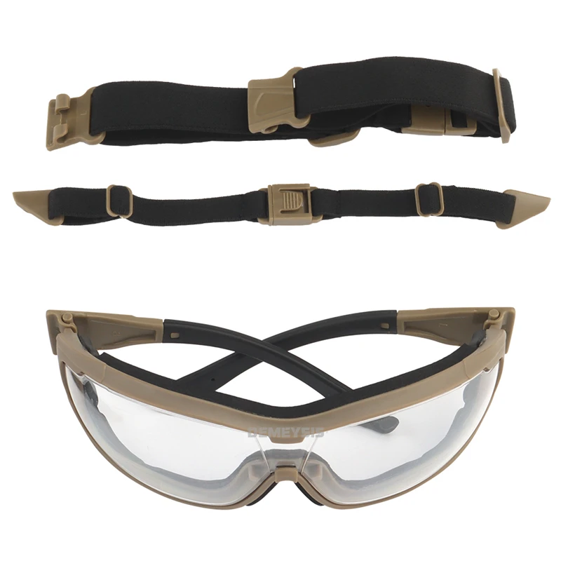 TAN CLEAR LENS
