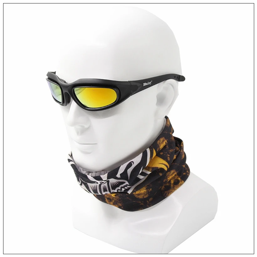 Lunettes de soleil AndrPolarized DulSunglasses pour hommes, lunettes de tir de chasse Airsoft, protection UV400, lunettes de randonnée dans le désert