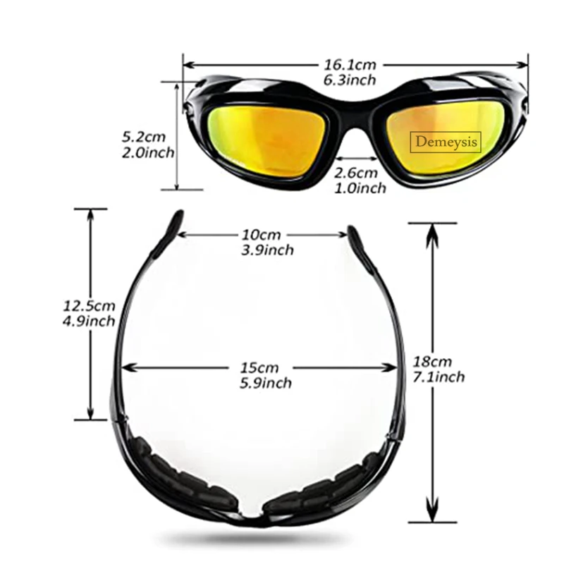 Lunettes de soleil AndrPolarized DulSunglasses pour hommes, lunettes de tir de chasse Airsoft, protection UV400, lunettes de randonnée dans le désert
